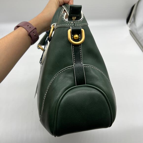 Dooney & Bourke Florentine Leather Short Handle Shopper Ivy - Picture 5 of 16